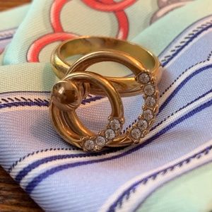 Vintage Gold Spinner Ring